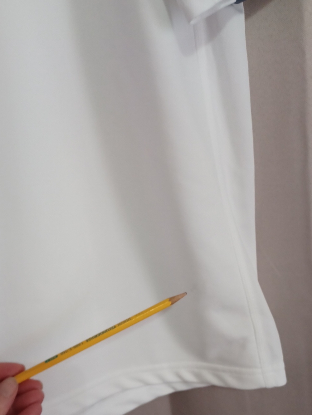 Adidas Men’s White Climalite Half-Zip Short Sleeve Polo Shirt - Picture 8 of 15